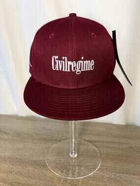 Civil Regime Roses From Concrete Fitted Hat NWT (B50201)